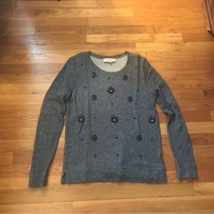 Loft Jeweled Sweatshirt